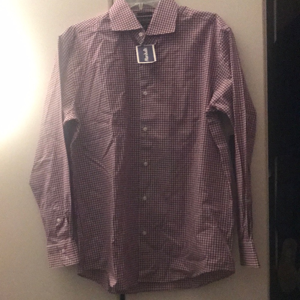 Men's Purple Checkered Shirt